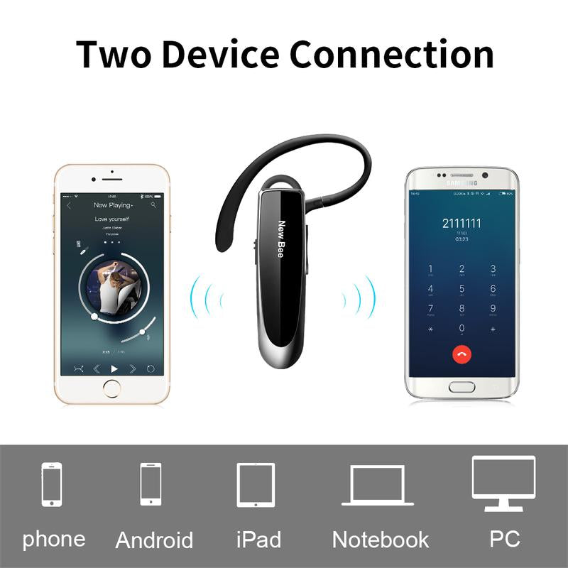 Bluetooth Trucker Headset Earpiece