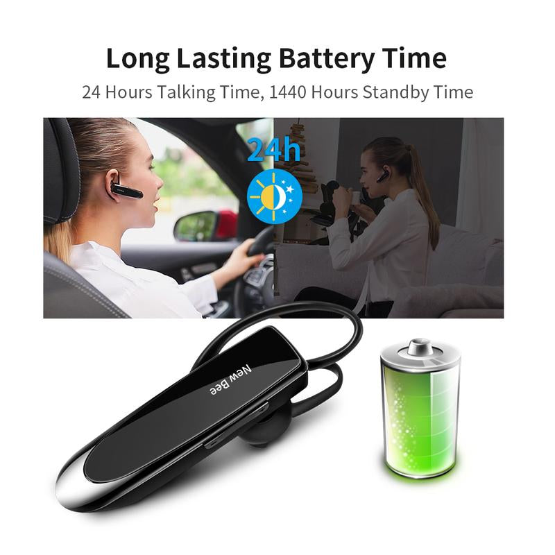 Bluetooth Trucker Headset Earpiece